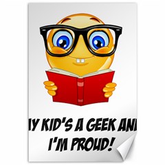 Geek Kid Canvas 12  X 18   by athenastemple