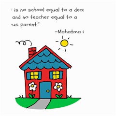 No School Greater    Small Garden Flag (two Sides) by athenastemple