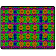 Gershwins Summertime Fleece Blanket (medium)  by pepitasart