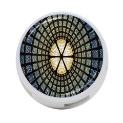 Stained Glass Colorful Glass 4-port Usb Hub (two Sides)  by Nexatart