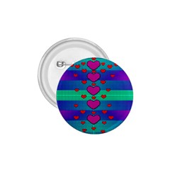 Hearts Weave 1 75  Buttons by pepitasart