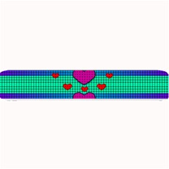 Hearts Weave Small Bar Mats by pepitasart
