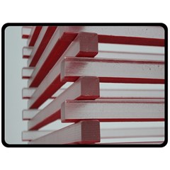 Red Sunglasses Art Abstract Double Sided Fleece Blanket (large)  by Nexatart