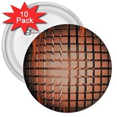 Abstract Texture Background Pattern 3  Buttons (10 Pack)  by Nexatart