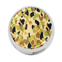 Army Camouflage Pattern 4-port Usb Hub (one Side) by Nexatart
