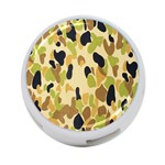 Army Camouflage Pattern 4-Port USB Hub (Two Sides)  Back