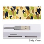 Army Camouflage Pattern Memory Card Reader (Stick)  Front