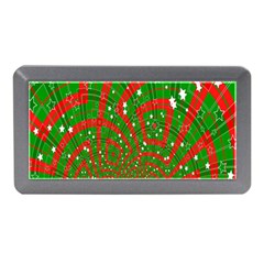 Background Abstract Christmas Pattern Memory Card Reader (mini) by Nexatart