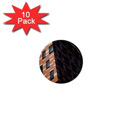 Building Architecture Skyscraper 1  Mini Buttons (10 Pack)  by Nexatart