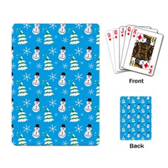 Christmas Pattern Playing Card by Nexatart