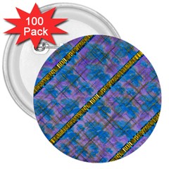 A  Golden Starry Gift I Have 3  Buttons (100 Pack)  by pepitasart