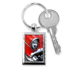 Classic Car Red Automobiles Key Chains (rectangle)  by Nexatart