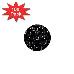 Fabric Cloth Textile Clothing 1  Mini Buttons (100 Pack)  by Nexatart