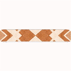 Fabric Textile Tan Beige Geometric Small Bar Mats by Nexatart