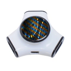 Fractal Art Digital Art 3-port Usb Hub by Nexatart