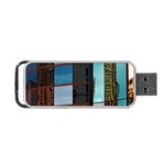 Glass Facade Colorful Architecture Portable USB Flash (One Side) Front