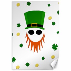 St  Patrick s Day Canvas 12  X 18   by Valentinaart