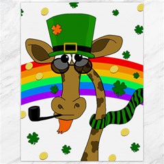 Irish Giraffe Canvas 12  X 16   by Valentinaart