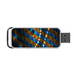Fractal Digital Art Portable Usb Flash (one Side) by Nexatart