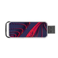 Fractal Fractal Art Digital Art Portable Usb Flash (one Side) by Nexatart