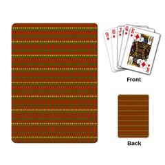 Fugly Christmas Xmas Pattern Playing Card by Nexatart