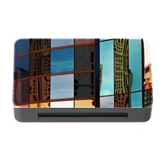 Glass Facade Colorful Architecture Memory Card Reader With Cf by Nexatart