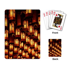 Light Art Pattern Lamp Playing Card by Nexatart