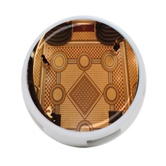 Mosaic The Elaborate Floor Pattern Of The Sydney Queen Victoria Building 4-port Usb Hub (one Side) by Nexatart