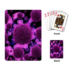 Hintergrund Tapete Keime Viren Playing Card by Nexatart