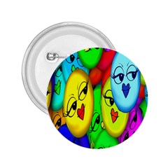 Smiley Girl Lesbian Community 2 25  Buttons by Nexatart