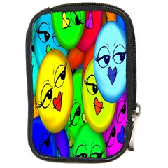 Smiley Girl Lesbian Community Compact Camera Cases by Nexatart