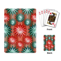 Star Pattern  Playing Card by Nexatart