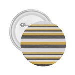 Textile Design Knit Tan White 2.25  Buttons Front