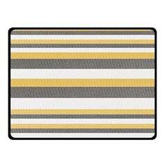 Textile Design Knit Tan White Fleece Blanket (small) by Nexatart