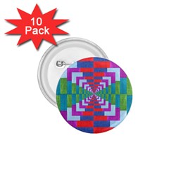 Texture Fabric Textile Jute Maze 1 75  Buttons (10 Pack) by Nexatart