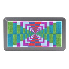 Texture Fabric Textile Jute Maze Memory Card Reader (mini) by Nexatart