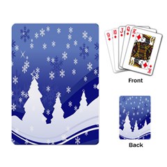 Vector Christmas Design Playing Card by Nexatart