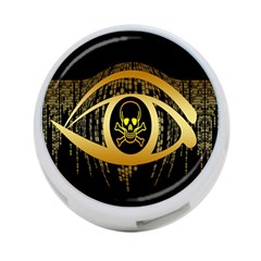 Virus Computer Encryption Trojan 4-port Usb Hub (two Sides)  by Nexatart