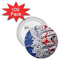 Water Reflection Abstract Blue 1 75  Buttons (100 Pack)  by Nexatart