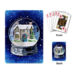 Winter Snow Ball Snow Cold Fun Playing Card by Nexatart