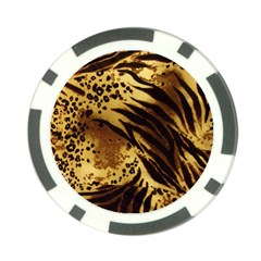 Pattern Tiger Stripes Print Animal Poker Chip Card Guard (10 Pack) by Amaryn4rt