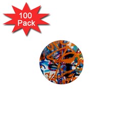 Background Graffiti Grunge 1  Mini Magnets (100 Pack)  by Amaryn4rt
