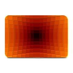 Orange Background Wallpaper Texture Lines Plate Mats by Amaryn4rt