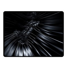 Fractal Mathematics Abstract Double Sided Fleece Blanket (small)  by Amaryn4rt