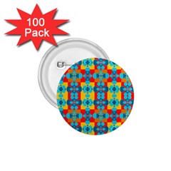 Pop Art Abstract Design Pattern 1 75  Buttons (100 Pack)  by Amaryn4rt