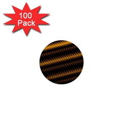 Ornament Stucco Close Pattern Art 1  Mini Buttons (100 Pack)  by Amaryn4rt