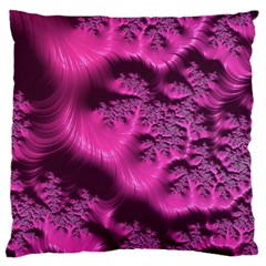 Fractal Artwork Pink Purple Elegant Standard Flano Cushion Case (two Sides) by Amaryn4rt