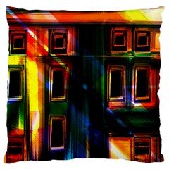 Architecture City Homes Window Standard Flano Cushion Case (one Side) by Amaryn4rt