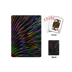 Texture Colorful Abstract Pattern Playing Cards (mini)  by Amaryn4rt