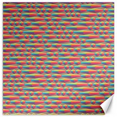 Background Abstract Colorful Canvas 12  X 12   by Amaryn4rt